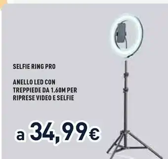 Unieuro Cellularline Selfie Ring Pro offerta