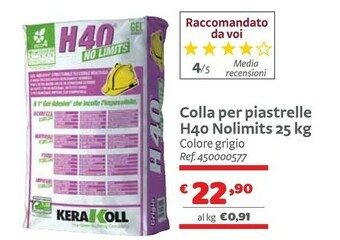 Bricocenter Colla Per Piastrelle H40 Nolimits offerta