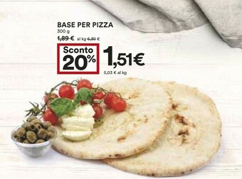 Coop Base Per Pizza offerta