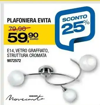 Bricofer Evita Plafoniera offerta