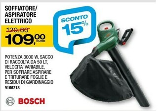 Bricofer Aspiratore Elettrico offerta