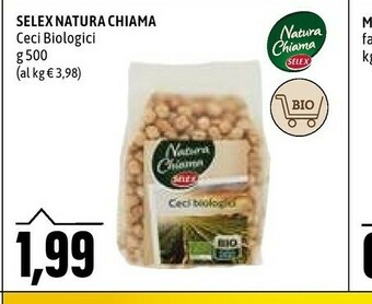 Emi Supermercati Selex Natura Chiama Ceci Biologici offerta