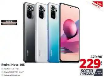 Comet Xiaomi Redmi Note 10S offerta