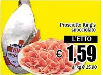 EMMEpiù King's Prosciutto Snocciolato offerta