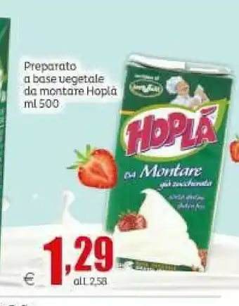 Elite Hoplà Panna offerta