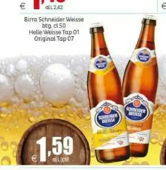 Elite Schneider Weisse Birra offerta