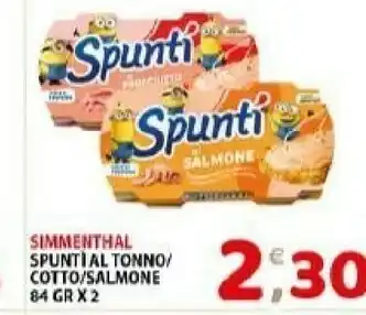 Mio Market Bolton Alimentari Spa - Simmenthal Spuntì al Tonno 84 g(ml) offerta