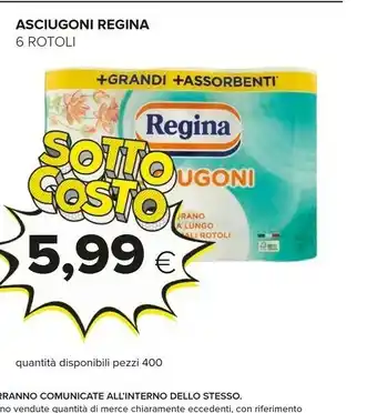 Oasi Regina Rotoli di carta offerta