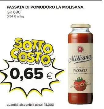 Oasi La Molisana Passata di pomodoro offerta
