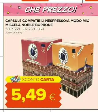 Oasi Nespresso Cialde caffè offerta