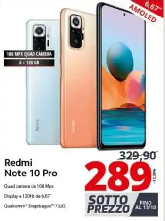 Comet Xiaomi Redmi Note 10 Pro offerta