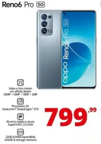 Comet Oppo Reno6 Pro 5G offerta