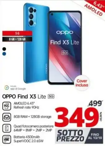 Comet Oppo Find X3 Lite 5G offerta