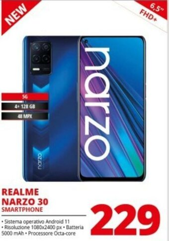 Comet Realme Narzo 30 Smartphone offerta
