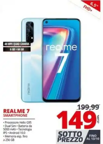 Comet Realme 7 Smartphone offerta