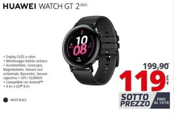 Comet Huawei Watch GT 2 offerta