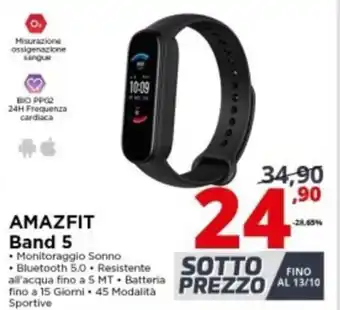 Comet Hum Amazfit Band 5 offerta