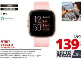 Comet Fitbit Versa 2 Smartwatch offerta