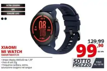 Comet Xiaomi Mi Watch Smartwatch offerta