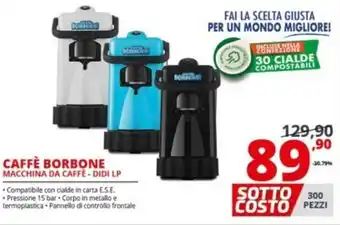 Comet Caffè Borbone Macchina da Caffè - Didi Lp offerta
