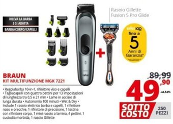 Comet Braun Kit Multifunzione MGK 7221 offerta