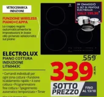 Comet Electrolux Piano Cottura Induzione LIT60443C offerta