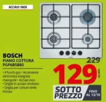 Comet Bosch Piano Cottura PGP6B5B85 offerta