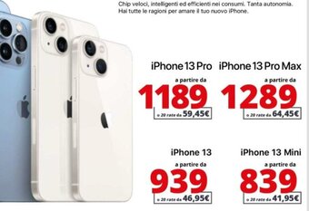 Comet iPhone 13 offerta