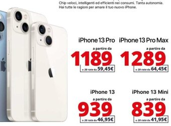 Comet iPhone 13 Mini offerta