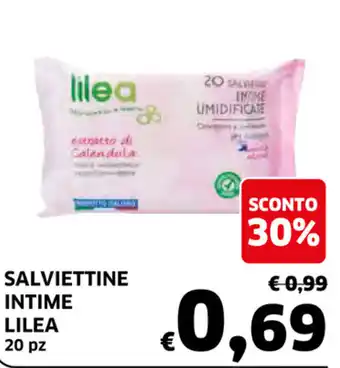Lilea Salviettine Intime 20pz