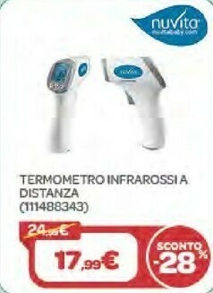 Bimbo Store Nuvita Termometro Infrarossi A Distanza offerta