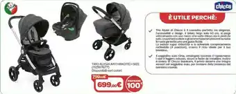 Bimbo Store Chicco Trio Alysia Anthracite I-Size offerta