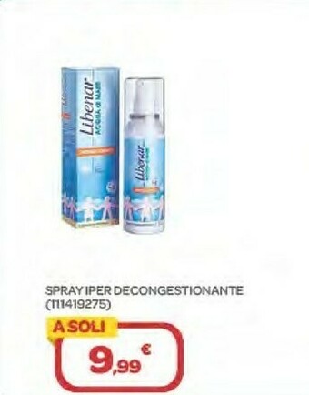 Bimbo Store Libenar Spray Iper Decongestionante offerta
