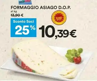 Coop Formaggio Asiago Dop offerta
