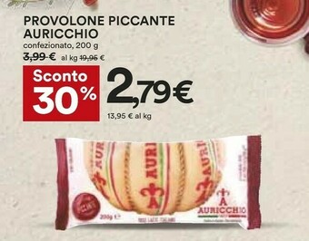 Coop Auricchio Provolone offerta