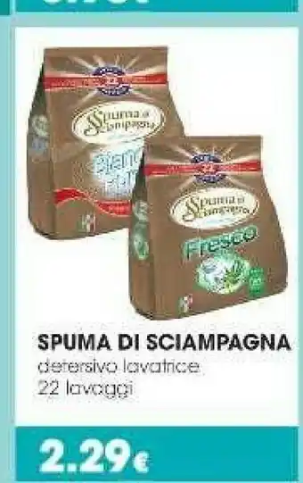 Tigotà Spuma di Sciampagna Detersivi offerta