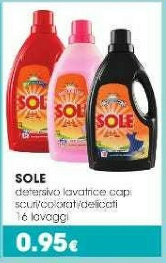 Tigotà Sole Detersivo lavatrice offerta