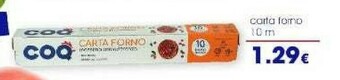 Tigotà Coq Carta Forno offerta