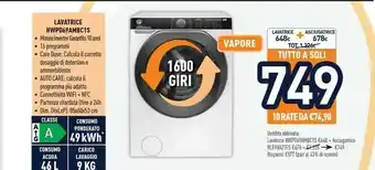 Unieuro Hoover HWPD69AMBC1S offerta