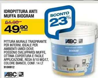 Self Idropittura Anti Muffa Biogram offerta
