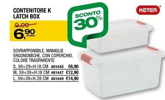Keter Contenitori in plastica