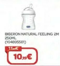 Bimbo Store Chicco Biberon Natural Feeling 2m 250ml offerta