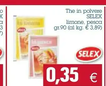 Emi Supermercati Selex The In Polvere Limone/ Pesca offerta