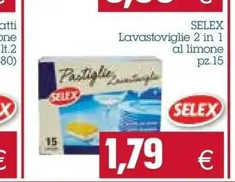 Emi Supermercati Selex Lavastoviglie 2 In 1 Al Limone offerta