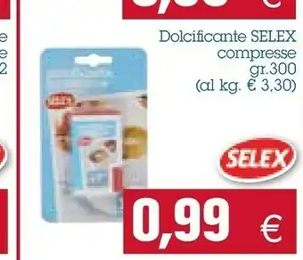 Emi Supermercati Selex Dolcificante Compresse offerta