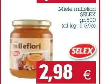 Emi Supermercati Selex Miele Millefiori offerta