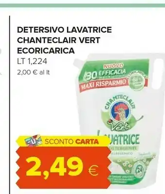 Oasi Chanteclair Detersivo lavatrice offerta