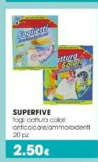 Tigotà Superfive Fogli Cattura Colori offerta