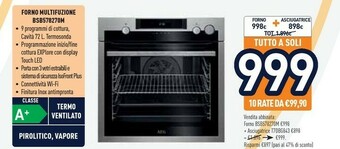 Unieuro Aeg BSB578270M offerta