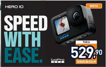 Unieuro Hero 10 Speed With Ease offerta
